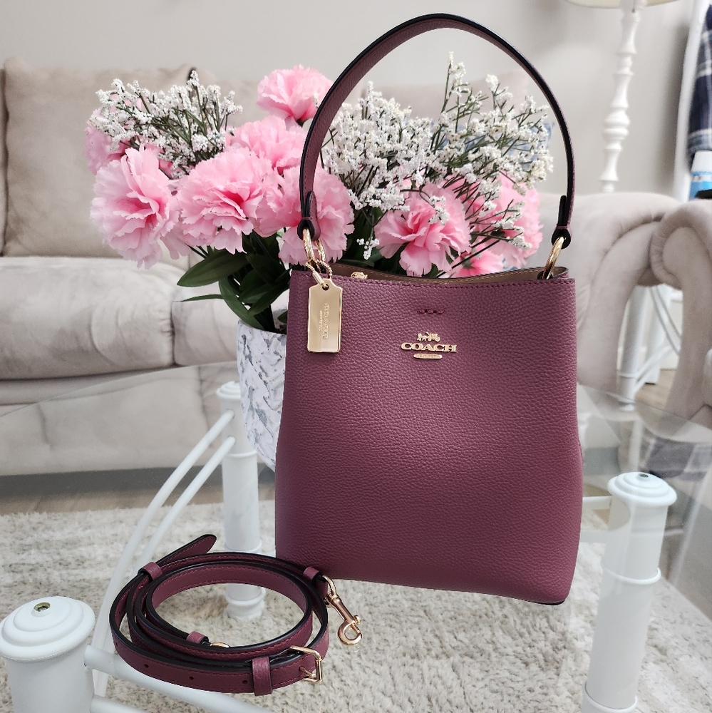 Coach Small Town Bucket Bag Vintage Mauve/Taupe